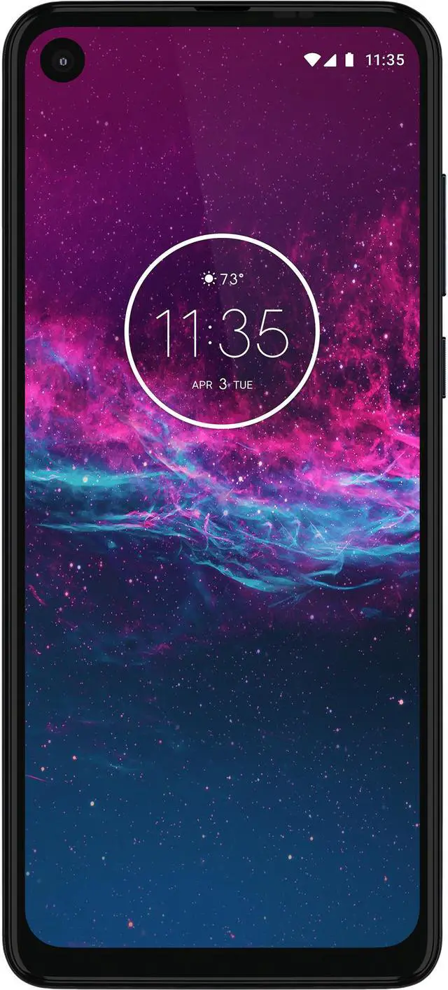 Main image of Motorola One Action - Unlocked Smartphone - Global Version - 128GB - Denim Blue (US Warranty)