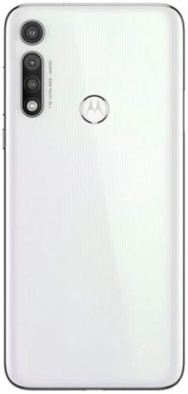 Alt view image 9 of 10 - Motorola Moto G Fast XT2045-3 4G LTE Unlocked Cell Phone 6.4" Pearl White 32GB 3GB RAM
