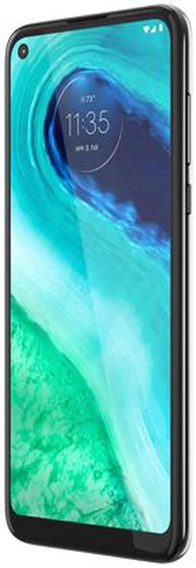 Alt view image 3 of 10 - Motorola Moto G Fast XT2045-3 4G LTE Unlocked Cell Phone 6.4" Pearl White 32GB 3GB RAM