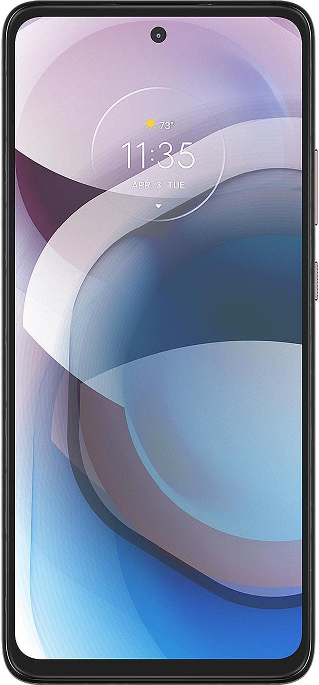 motorola one 5g ace 2021 unlocked 128gb memory frosted silver