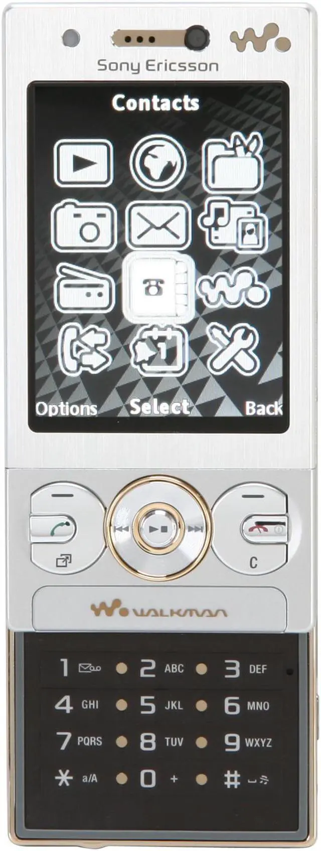 Alt view image 2 of 9 - Sony Ericsson W705a Silver 3G Unlocked Slider  phone with 3.2 MP Camera