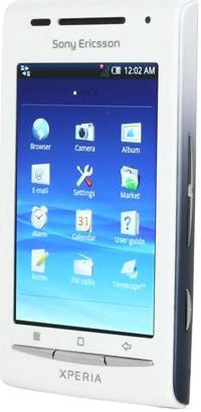 Alt view image 2 of 6 - Sony XPERIA X8 Dark Blue/Pink/Silver 3G Unlocked GSM Smart Phone w/ Android OS / 3" Touch Screen / 3.2 MP Camera / GPS / Bluetooth v2.1 (E15a)