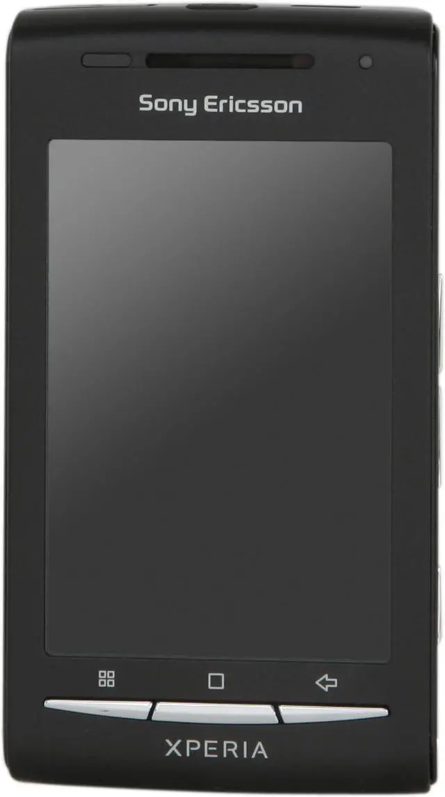 Alt view image 3 of 11 - Sony XPERIA X8 Black 3G Unlocked GSM Smart Phone w/ Android OS / 3" Touch Screen / 3.2 MP Camera (E15A)