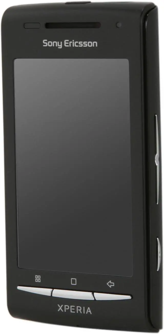 Alt view image 4 of 11 - Sony XPERIA X8 Black 3G Unlocked GSM Smart Phone w/ Android OS / 3" Touch Screen / 3.2 MP Camera (E15A)