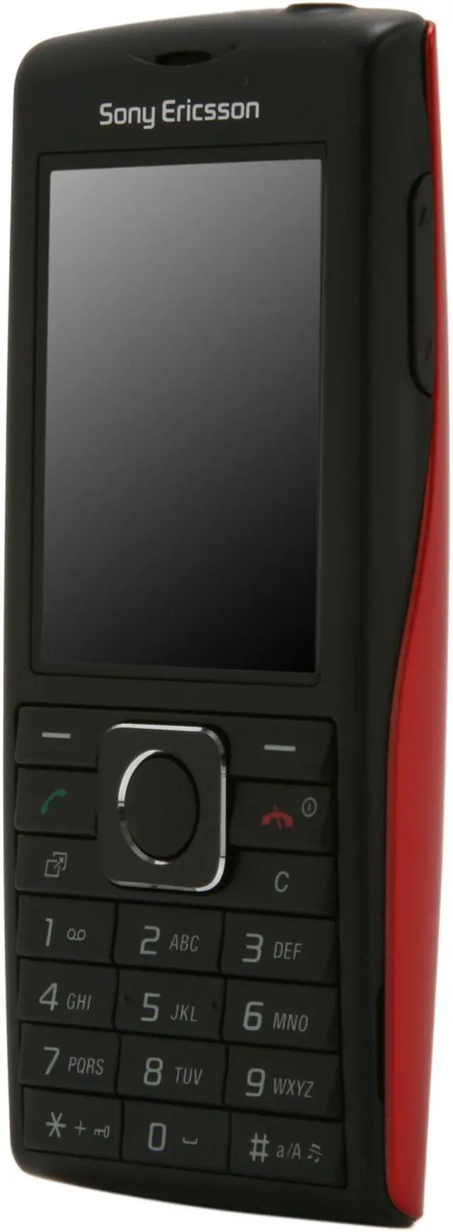 Alt view image 3 of 8 - Sony Ericsson Cedar Black / Red Unlocked GSM Bar Phone with 2MP Camera / Bluetooth (J108a)
