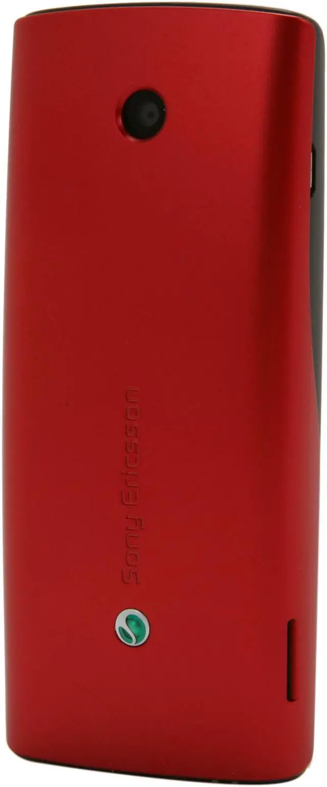 Alt view image 6 of 8 - Sony Ericsson Cedar Black / Red Unlocked GSM Bar Phone with 2MP Camera / Bluetooth (J108a)