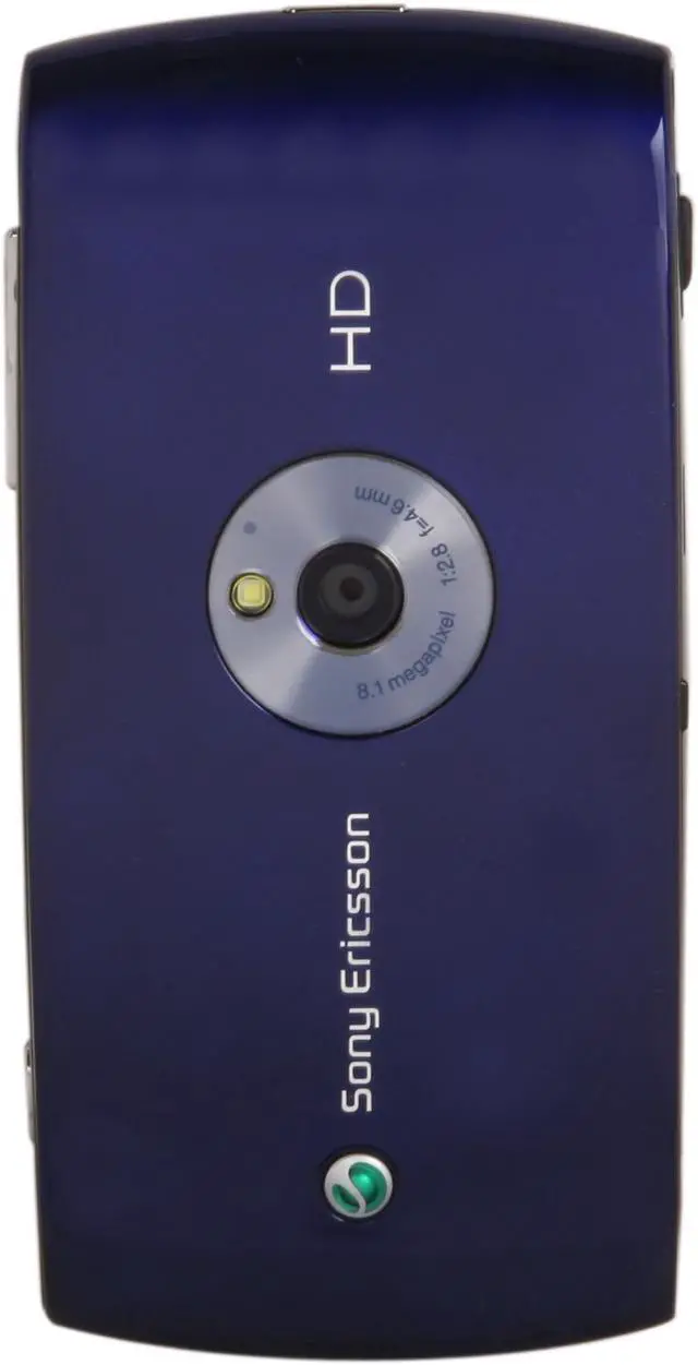 Alt view image 4 of 8 - Sony Ericsson Vivaz Blue 3G Unlocked Cell Phone w/ 3.2" Touch Screen / 8.1 MP Camera / GPS / Wi-Fi / Bluetooth v2.1 (U5a)