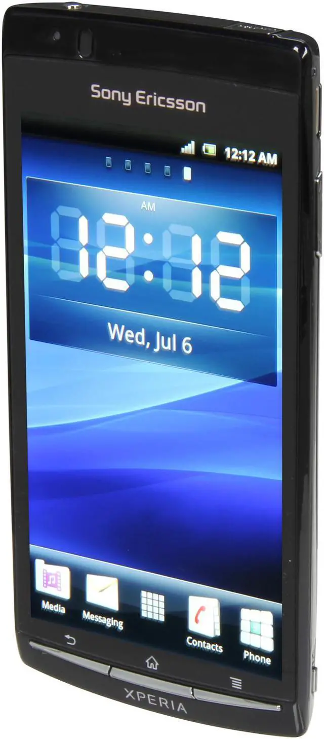 Alt view image 2 of 8 - Sony Ericsson Xperia Arc Midnight Blue 3G Unlocked GSM Android OS Smart Phone w/ 4.2" Multi-Touch Reality Display / Mobile BRAVIA Engine / 8.1 MP w/HD Video Capture / Bluetooth v2.1 w/A2DP (LT15a)