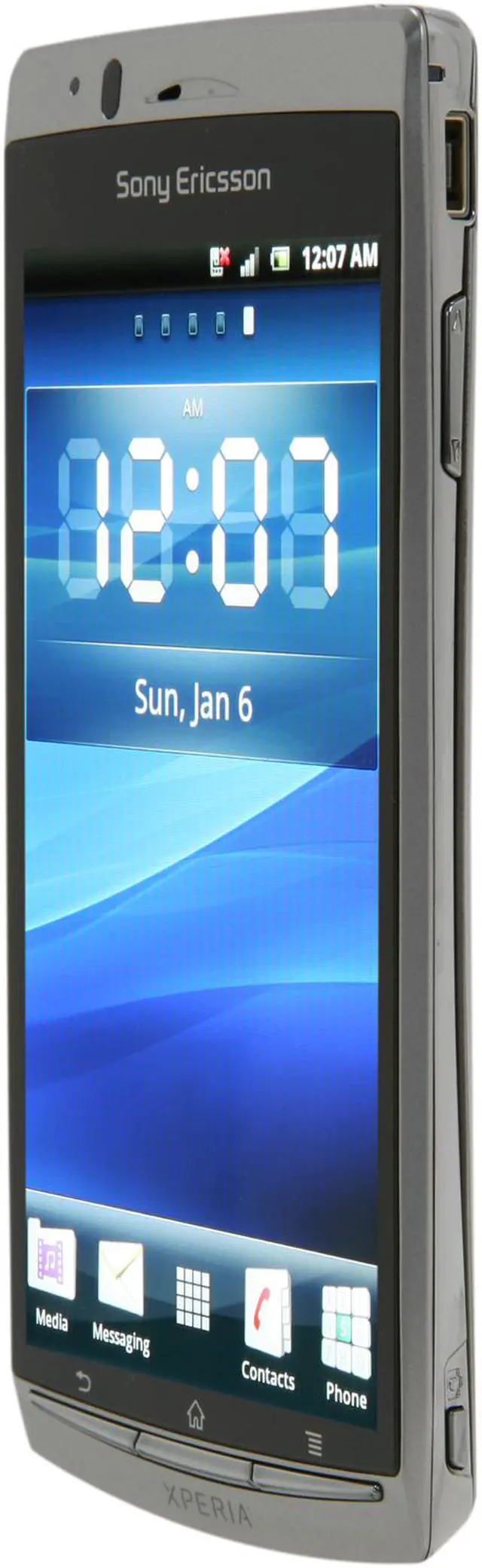 Alt view image 2 of 6 - Sony Ericsson Xperia Arc Misty Silver 3G Unlocked GSM Android OS Smart Phone w/ 4.2" Multi-Touch Reality Display / Mobile BRAVIA Engine / 8.1 MP w/HD Video Capture / Bluetooth v2.1 w/A2DP (LT15a)