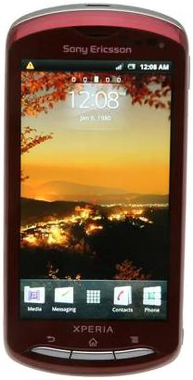 Main image of Sony Ericsson Xperia Pro Red GSM Unlocked Android Smart Phone W/Full QWERTY Keyboard / 8.1 MP Camera w/HD Video Capture / Bluetooth v2.1 w/A2DP (MK16a)