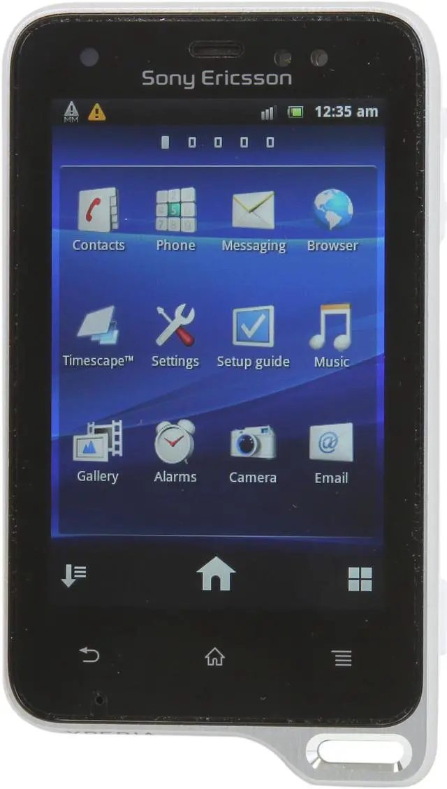 Main image of Sony Xperia active Unlocked GSM Cell Phone w/ Android 2.3 / 3.0" Touch Screen 3.0" White / Black