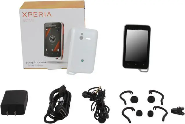 Alt view image 6 of 6 - Sony Xperia active Unlocked GSM Cell Phone w/ Android 2.3 / 3.0" Touch Screen 3.0" White / Black