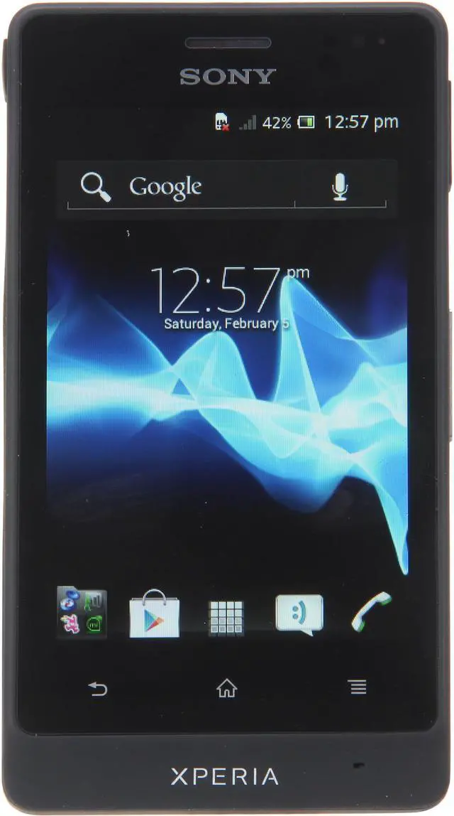 Main image of Sony Xperia advance ST27a Unlocked Cell Phone 3.5" Black