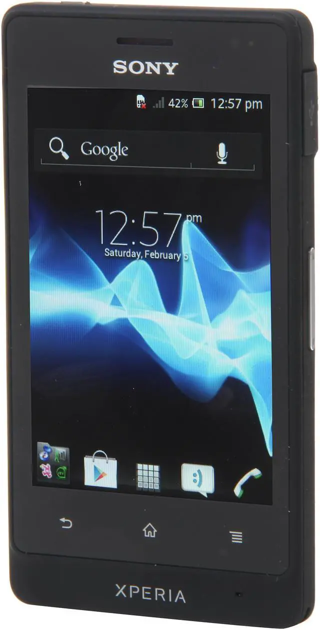 Alt view image 2 of 8 - Sony Xperia advance ST27a Unlocked Cell Phone 3.5" Black