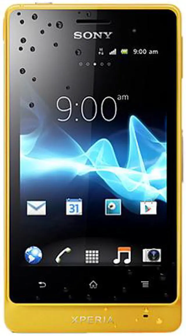 Alt view image 2 of 5 - Sony Xperia advance ST27a Touch Screen 5.0 MP Camera Unlocked GSM Smart Phone 3.5" Yellow