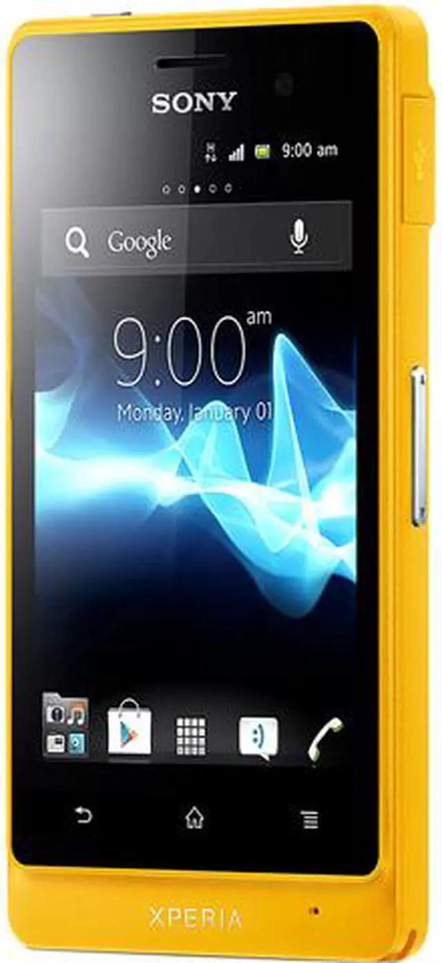 Main image of Sony Xperia advance ST27a Touch Screen 5.0 MP Camera Unlocked GSM Smart Phone 3.5" Yellow
