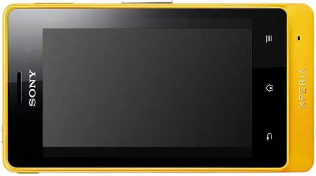Alt view image 3 of 5 - Sony Xperia advance ST27a Touch Screen 5.0 MP Camera Unlocked GSM Smart Phone 3.5" Yellow