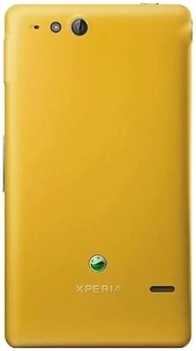 Alt view image 5 of 5 - Sony Xperia advance ST27a Touch Screen 5.0 MP Camera Unlocked GSM Smart Phone 3.5" Yellow