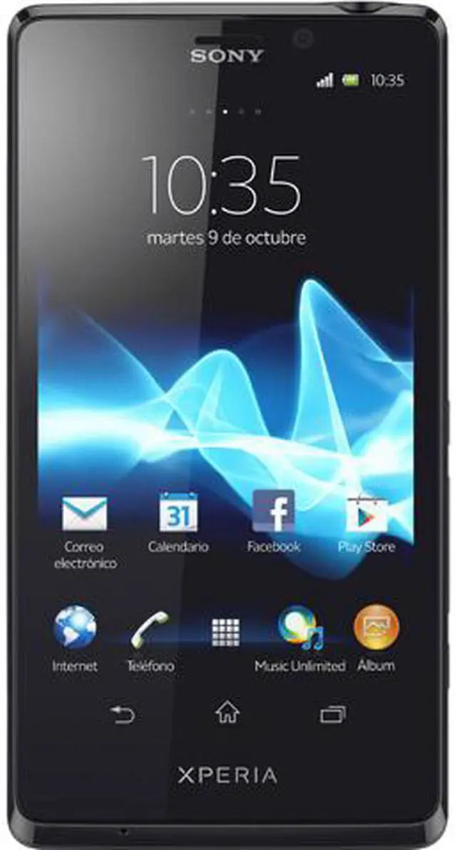 Main image of Sony Xperia T LT30P 16GB Factory UNLOCKED Smartphone Black - OEM