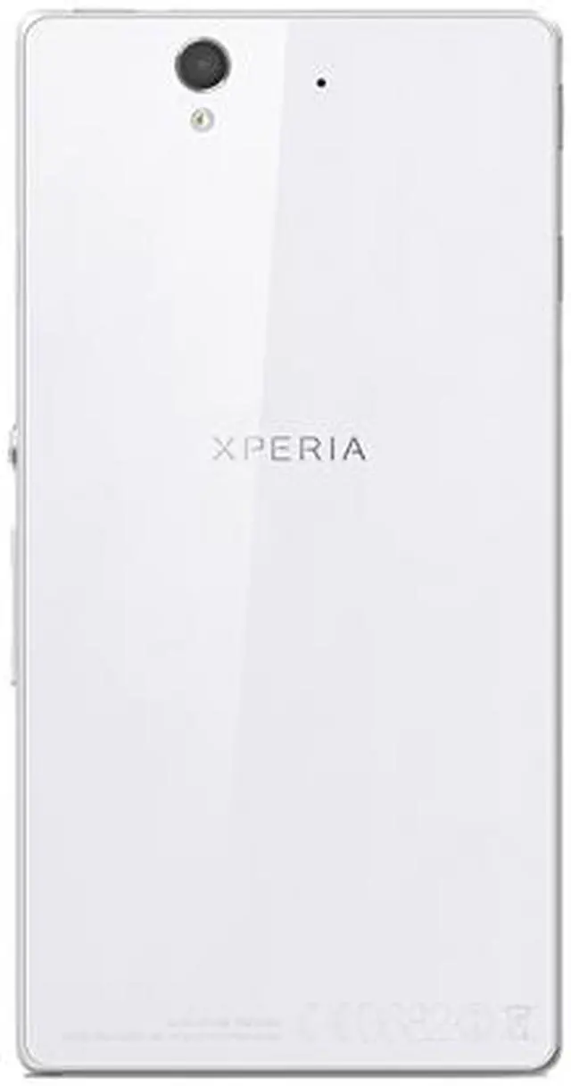 Alt view image 4 of 9 - Sony Xperia Z C6602 HSPA+ White 4G Quad-Core 1.5GHz 16GB Unlocked Water Resistance Cell Phone U.S. Warranty