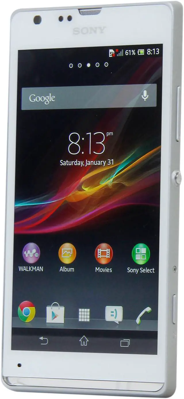 Alt view image 2 of 7 - Sony Xperia SP HSPA C5302 Unlocked Cell Phone 4.6" White