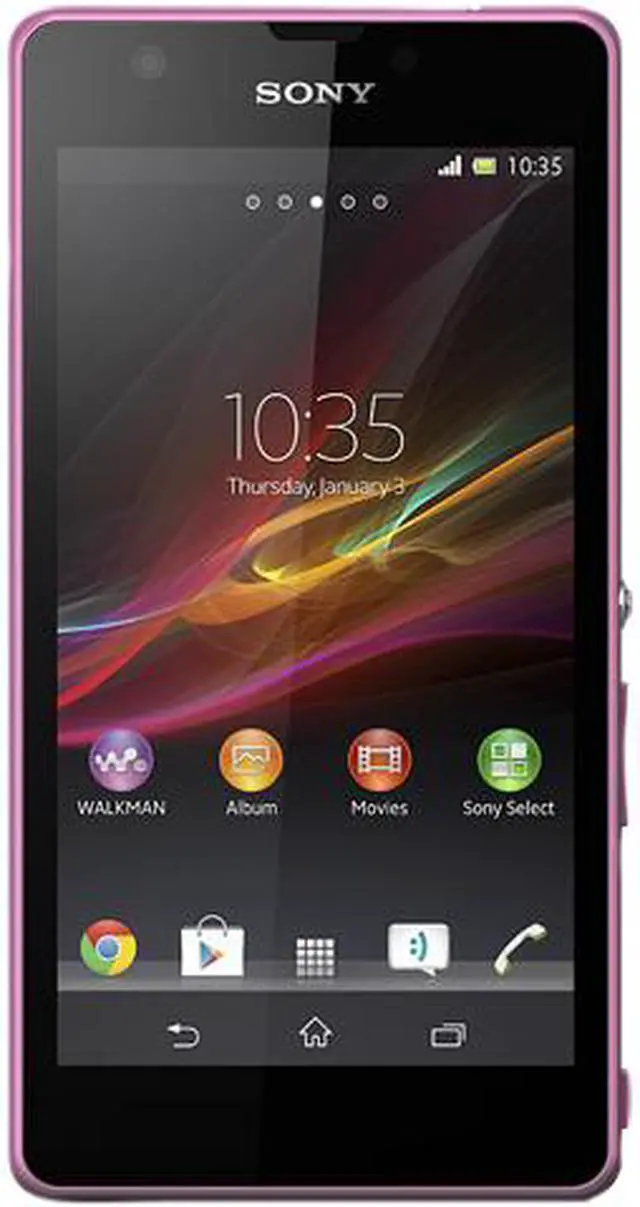 Main image of Sony Xperia ZR C5502 8GB Unlocked Water-Proof Cell Phone 4.55" Pink