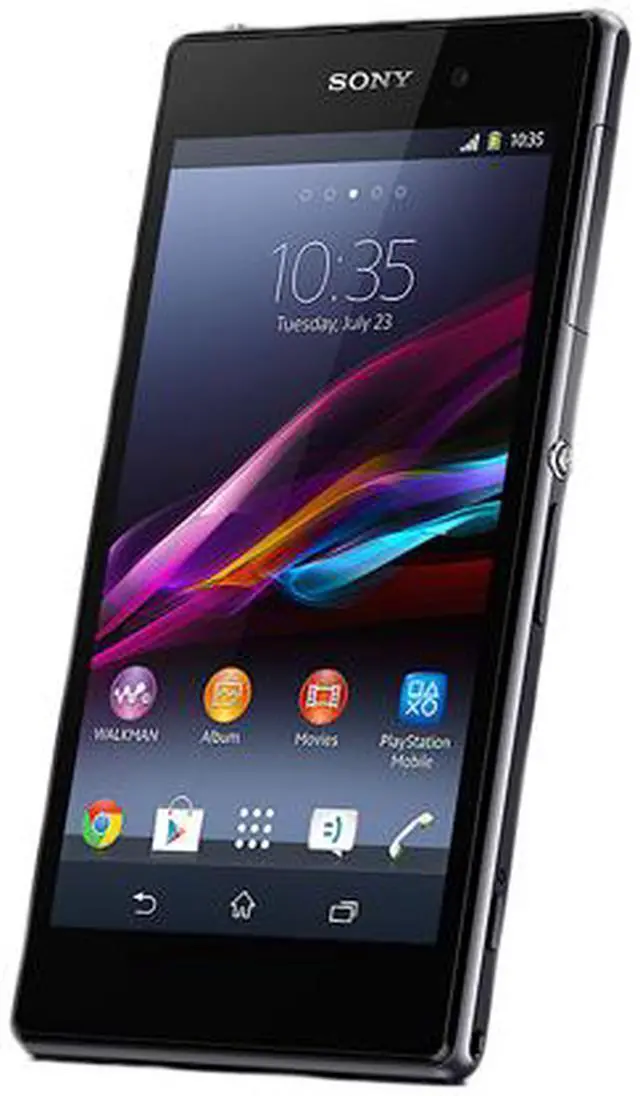 Alt view image 2 of 7 - Sony Xperia Z1 C6906 4G LTE Unlocked Cell Phone 5" Black 2GB RAM
