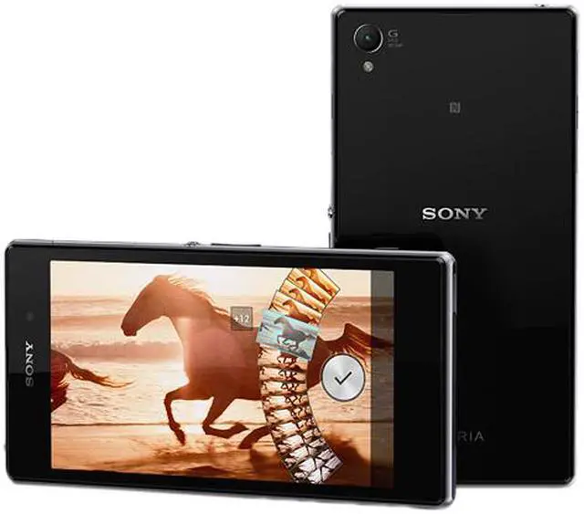 Alt view image 7 of 7 - Sony Xperia Z1 C6906 4G LTE Unlocked Cell Phone 5" Black 2GB RAM