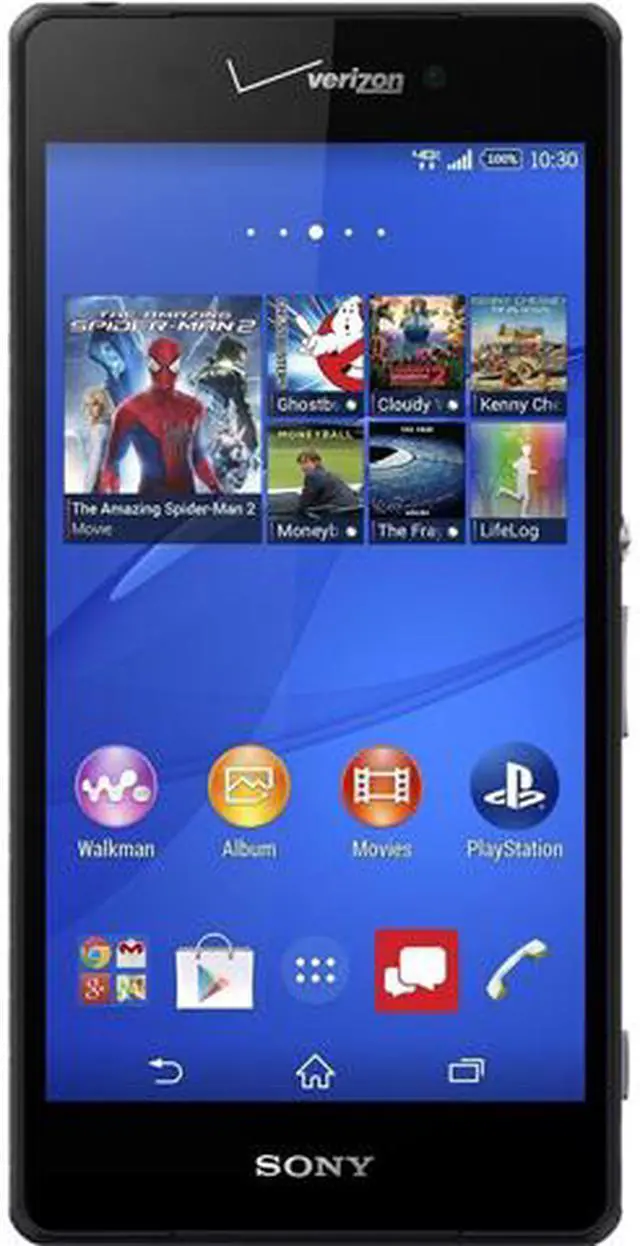 Refurbished: Sony Xperia Z3v D6708 4G LTE Verizon/Unlocked GSM