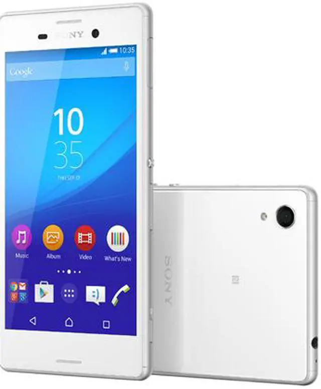 Alt view image 3 of 3 - Sony Xperia M4 Aqua E2306 4G LTE Unlocked Cell Phone 5" White 2GB RAM
