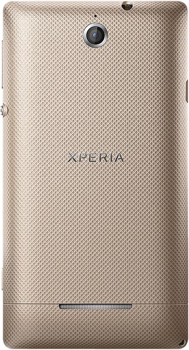 Alt view image 3 of 4 - Sony Xperia E dual C1604 4G LTE Unlocked GSM Android Phone 3.5" Champagne 512MB RAM