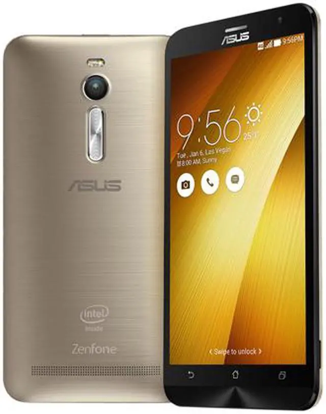 Alt view image 5 of 5 - Asus Zenfone 2 Unlocked Smart Phone, 5.5" Gold, 64GB Storage 4GB RAM, US Warranty