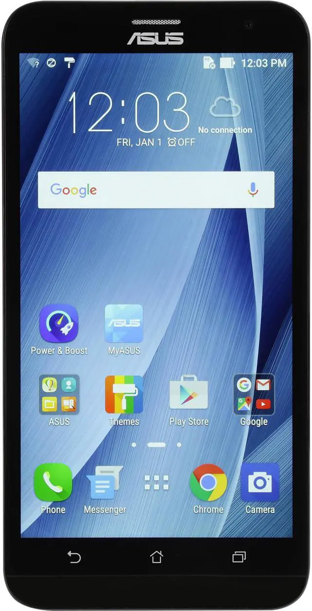 Main image of Asus ZenFone 2 Laser ZE551KL 4G LTE Unlocked Cell Phone 5.5" Silver LPDDR3 3GB RAM