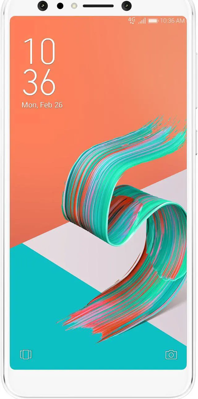 Main image of Asus Zenfone 5Q ZC600KL 4G LTE Unlocked Cell Phone 6" White 4GB RAM