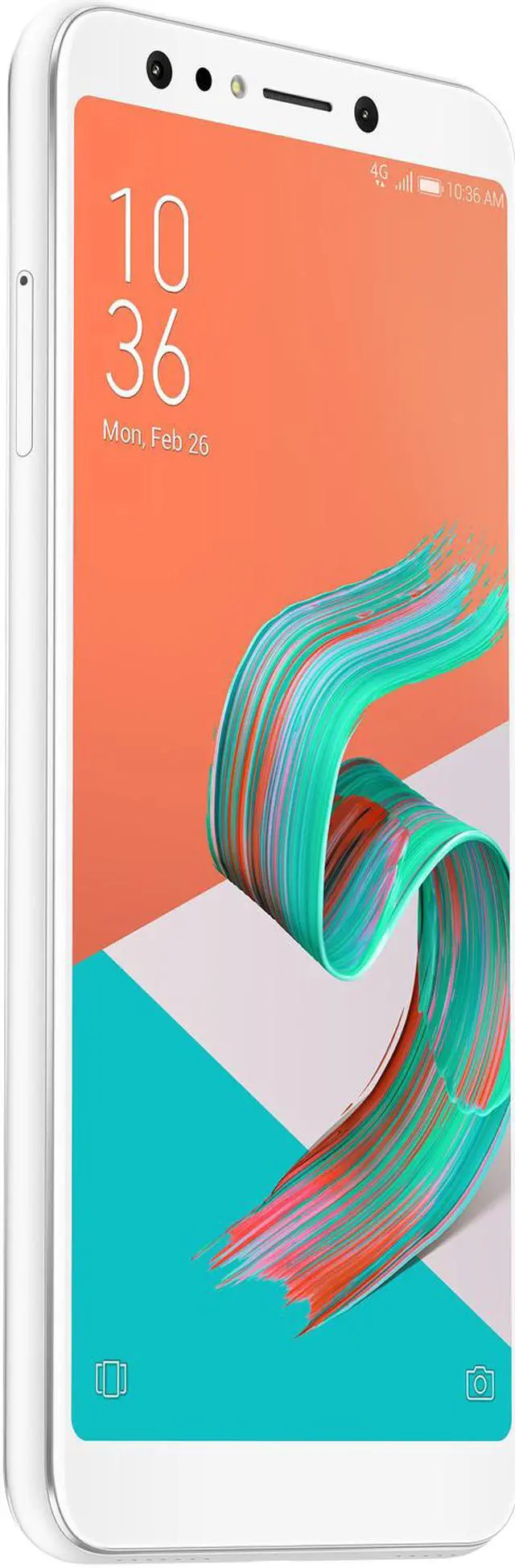 Alt view image 4 of 5 - Asus Zenfone 5Q ZC600KL 4G LTE Unlocked Cell Phone 6" White 4GB RAM