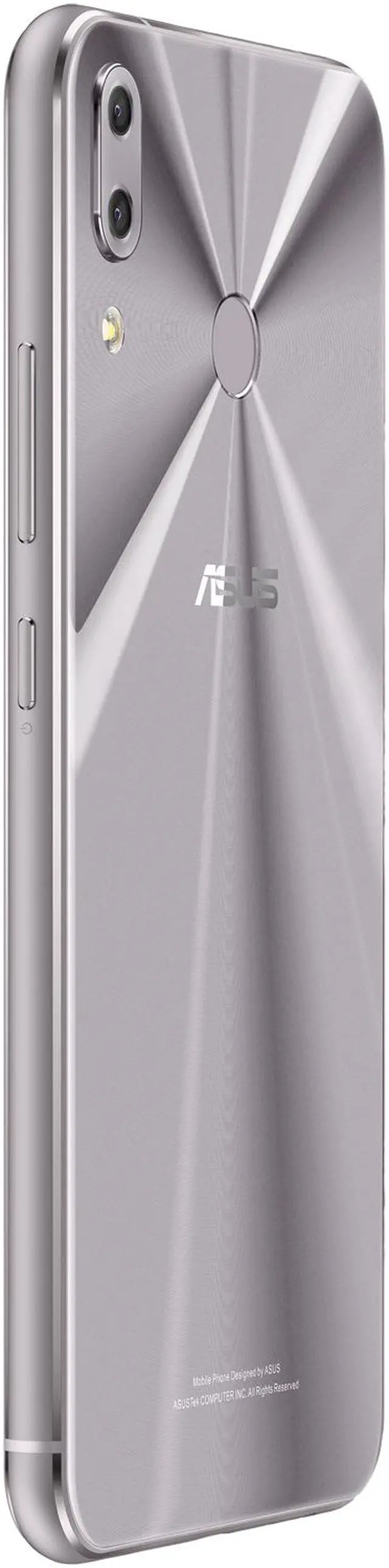 Alt view image 10 of 15 - Asus Zenfone 5Z ZS620KL 4G LTE Unlocked Cell Phone 6.2" Silver 6GB RAM