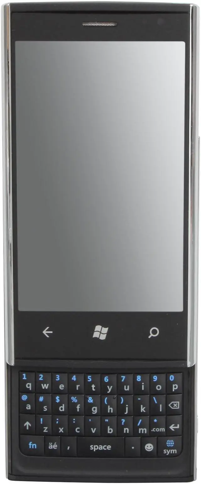 Alt view image 2 of 10 - Dell Venue Pro Unlocked Cell Phone w/ 4.1" Sliding Touch Screen / 5MP Camera / LED Flash 4.1" Black