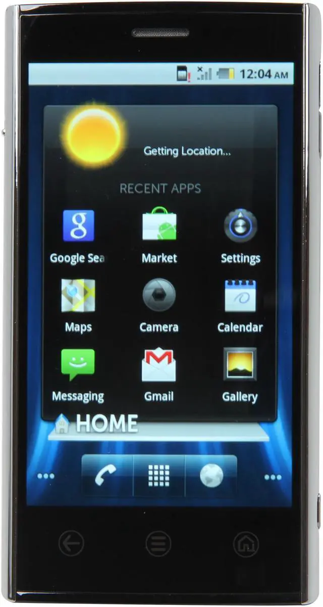 Main image of Dell Venue Black 16GB 3G Unlocked Android Smart Phone w/ 4.1" Touch Screen / 8MP Camera / LED Flash (Venue)