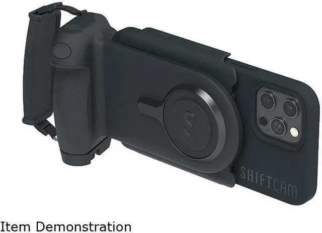 Main image of ShiftCam Black ProGrip Starter Kit for iPhone & Android CEPG-SK-CH-EN-E
