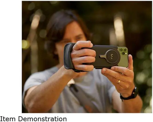 Alt view image 9 of 9 - ShiftCam Black ProGrip Starter Kit for iPhone & Android CEPG-SK-CH-EN-E