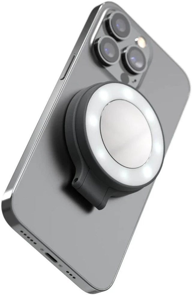 ShiftCam SnapLight Magnetic LED Ring Light - Midnight - MagSafe ...