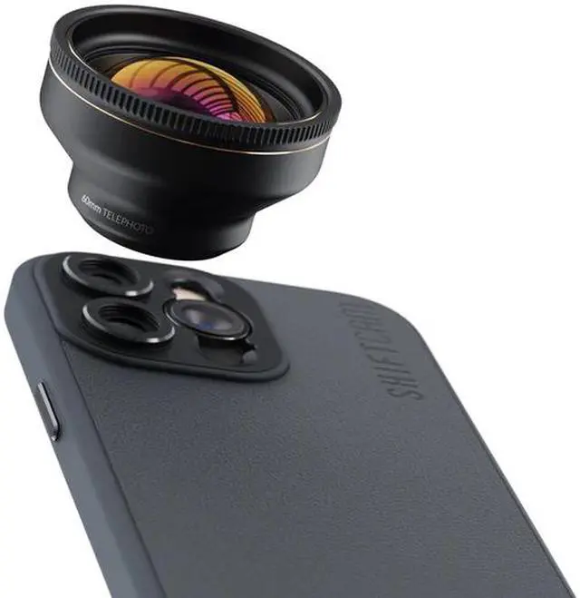 Alt view image 4 of 4 - ShiftCam Black LensUltra - 60mm Telephoto CELU-TL-060-23-EF