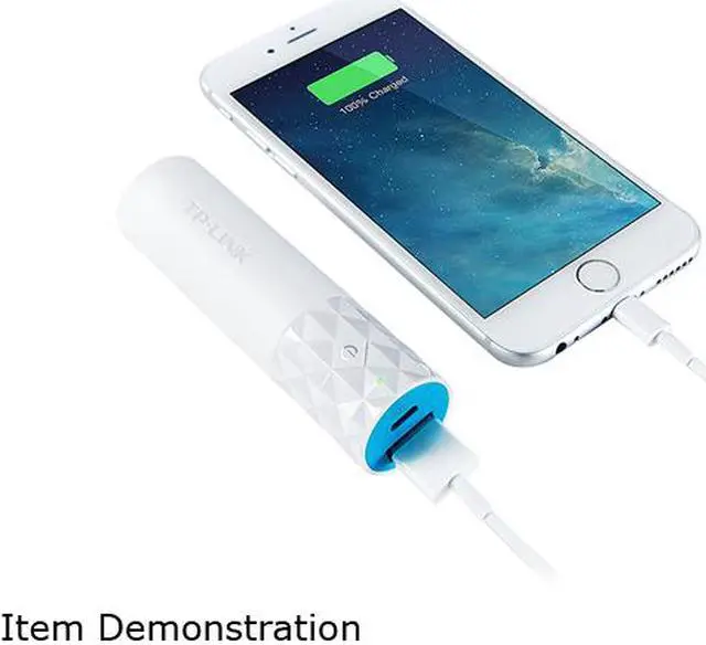 Alt view image 2 of 4 - TP-LINK White 2600 mAh Power Bank TL-PB2600