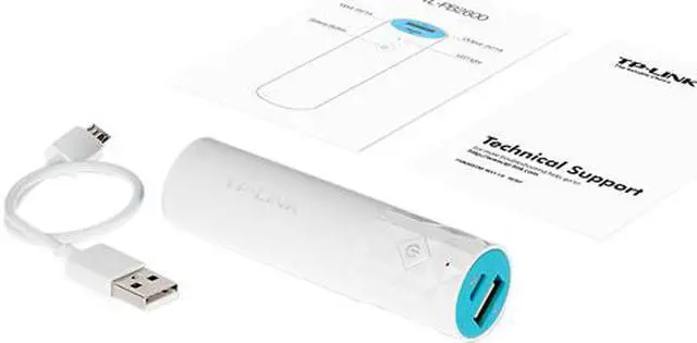 Alt view image 3 of 4 - TP-LINK White 2600 mAh Power Bank TL-PB2600