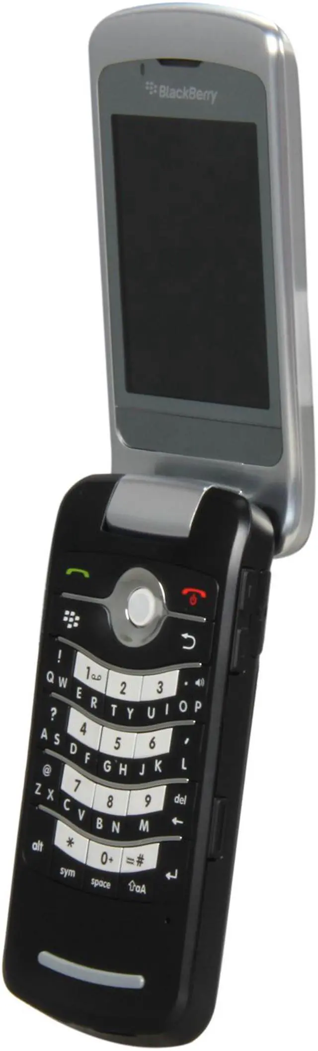 Alt view image 2 of 9 - Blackberry Pearl Flip Black Unlocked GSM Flip Phone w/ Wi-Fi / 2MP Camera with LED Flash (8220)