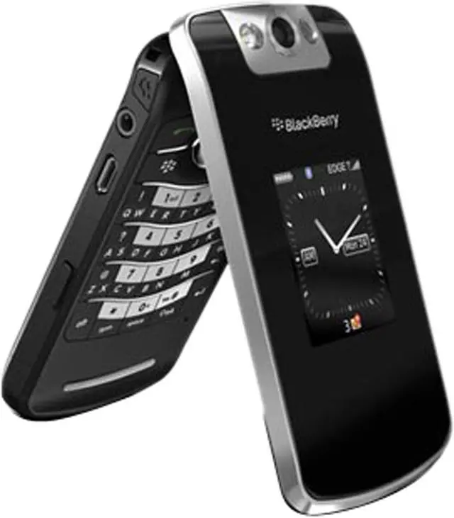 Alt view image 8 of 9 - Blackberry Pearl Flip Black Unlocked GSM Flip Phone w/ Wi-Fi / 2MP Camera with LED Flash (8220)