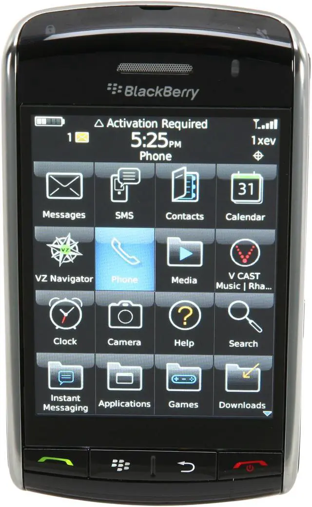 Main image of Blackberry Storm Black unlocked GSM Smart Phone with Touch Screen (9530) - OEM