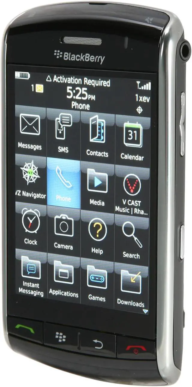 Alt view image 2 of 8 - Blackberry Storm Black unlocked GSM Smart Phone with Touch Screen (9530) - OEM