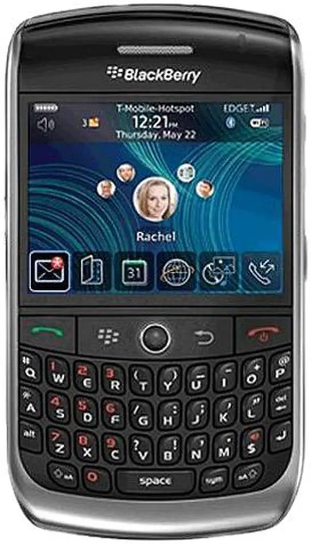 Main image of BlackBerry Curve 8900 Black Qwerty Keyboard Wi-Fi GPS Navigation 3.2 MP Camera Unlocked GSM Smart Phone
