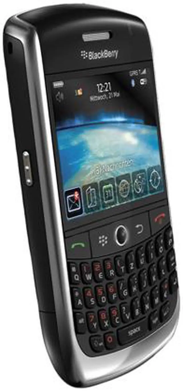 Alt view image 3 of 7 - BlackBerry Curve 8900 Black Qwerty Keyboard Wi-Fi GPS Navigation 3.2 MP Camera Unlocked GSM Smart Phone